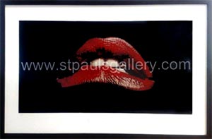 Lips Limited Edition Signed Prints
