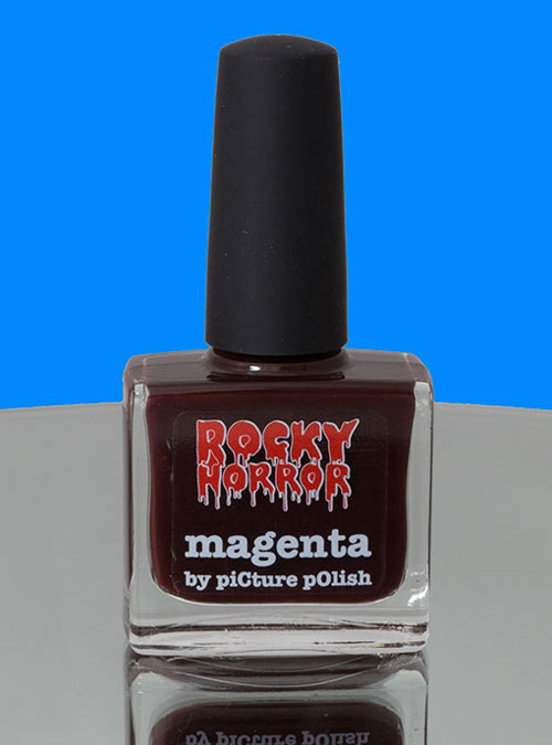 magenta nail varnish images TimeWarp 2014