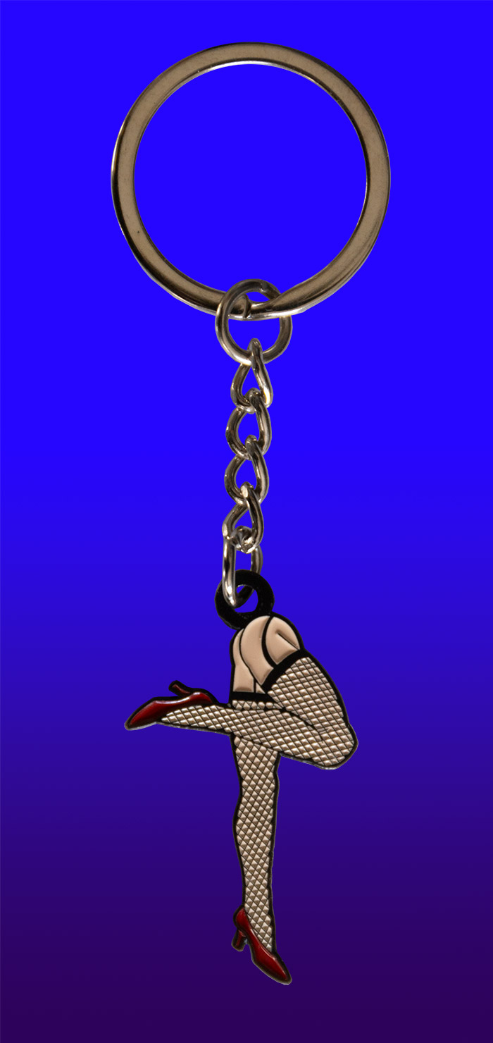 Forbidden Planet Enamel Keychain: Fishnets