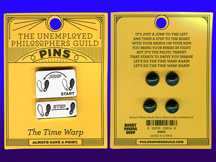 The Unemployed Philosophers Guild products - Rocky Horror Time Warp Pin