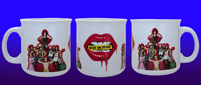 Pyramid America products - RHS - Full Cast - Rocky Horror Mug