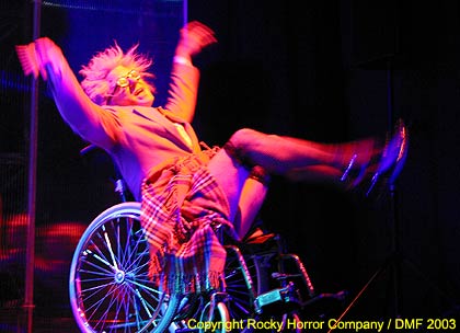 Photograph ©  Rocky Horror Company/David Freeman 2003