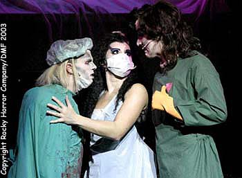 Photograph ©  Rocky Horror Company/David Freeman 2003