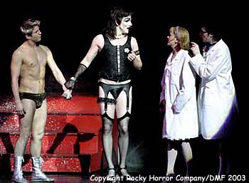 Photograph ©  Rocky Horror Company/David Freeman 2003