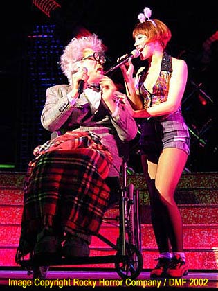 Photograph ©  Rocky Horror Company/David Freeman 2002
