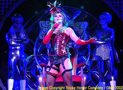 Photograph ©  Rocky Horror Company/David Freeman 2002