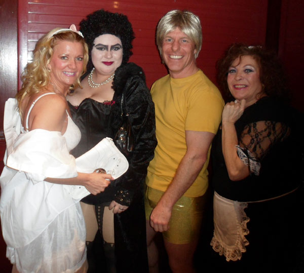 Image © Janet, Frank n' Furter, Rocky and Magenta
 / TimeWarp 2013