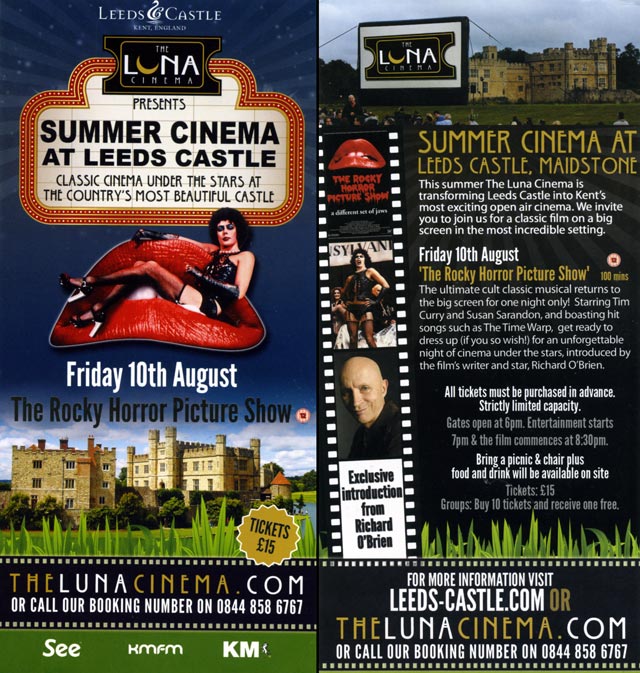 RHPS at Leeds Castle - Click for pdf version