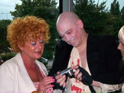 Patricia Quinn and Ed