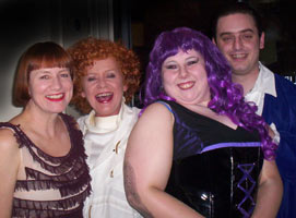 Nell, Patricia, Vicki and Clive