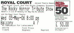 A7 Balcony ticket