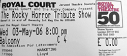 C5 Balcony ticket